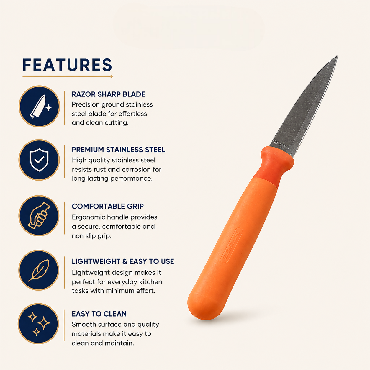 Kitchen Stainless Steel Knife