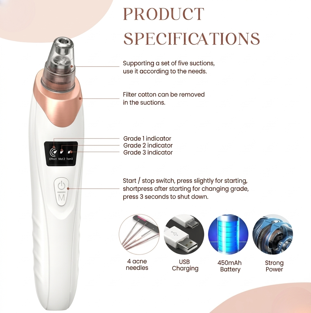Black Head Remover Machine