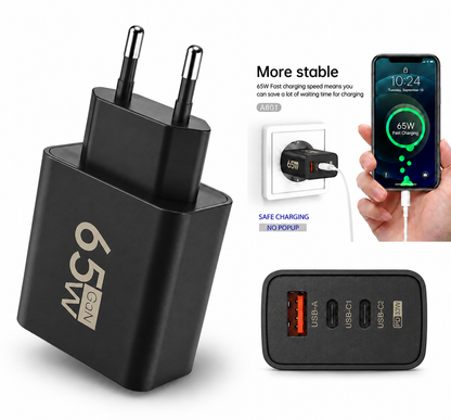 GaN 65W Fast Charger