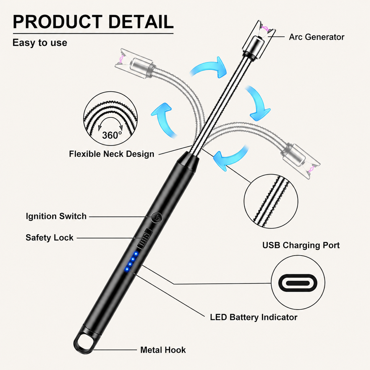 Electric Rechargeable Lighter