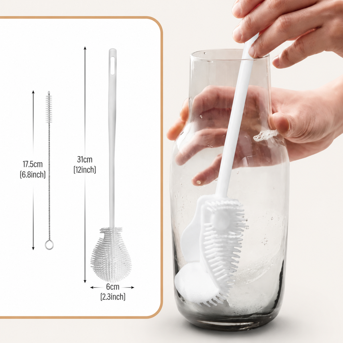 Glass Cleaning Brush
