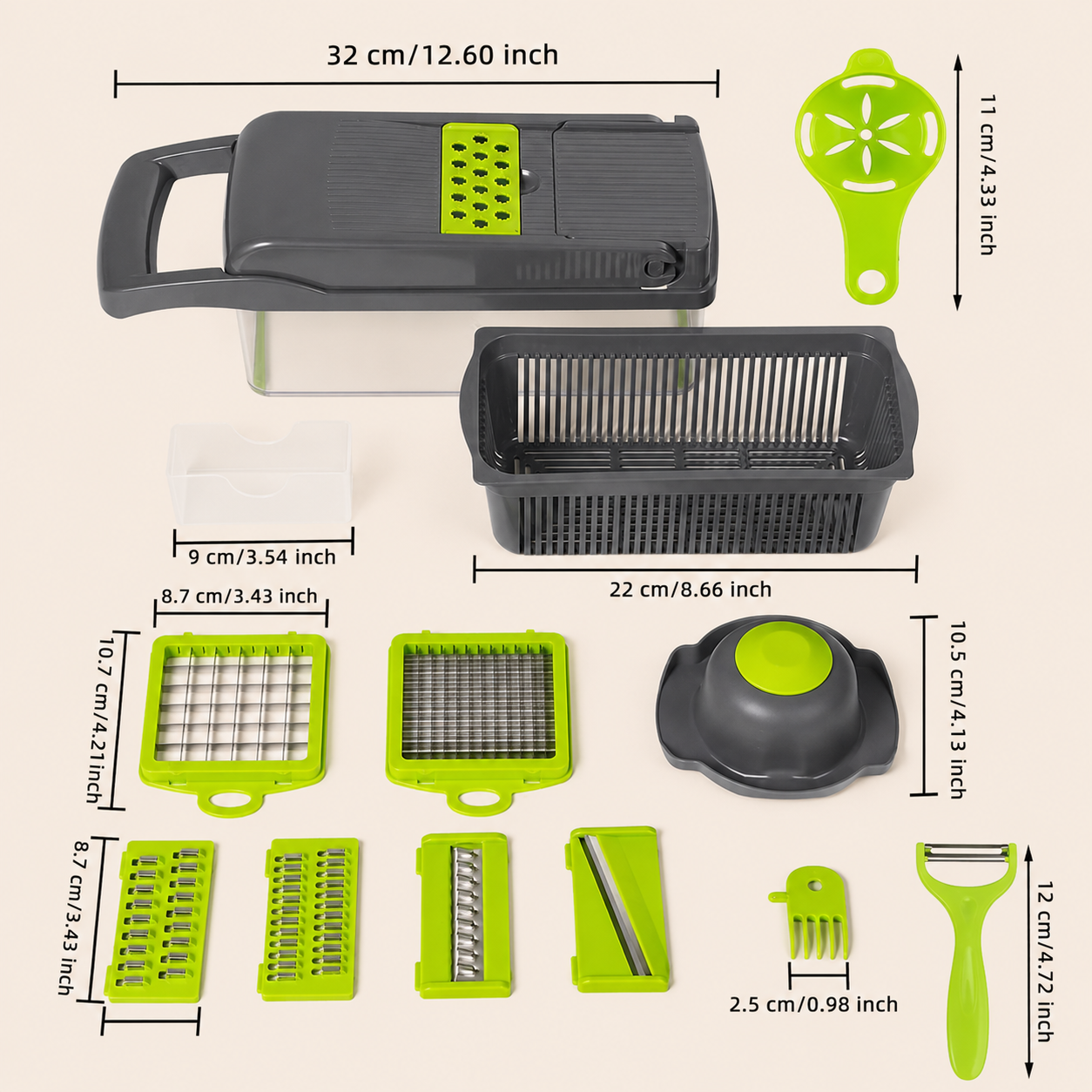 16 in 1 Vegetable Cutter