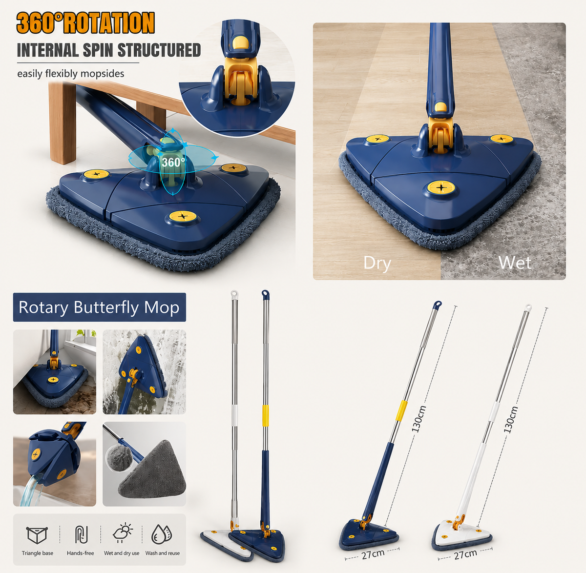 Triangle Twister Mop