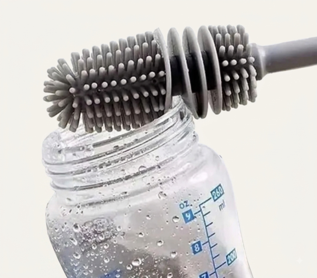 Silicon Bottle & Glass Cleaning Brush