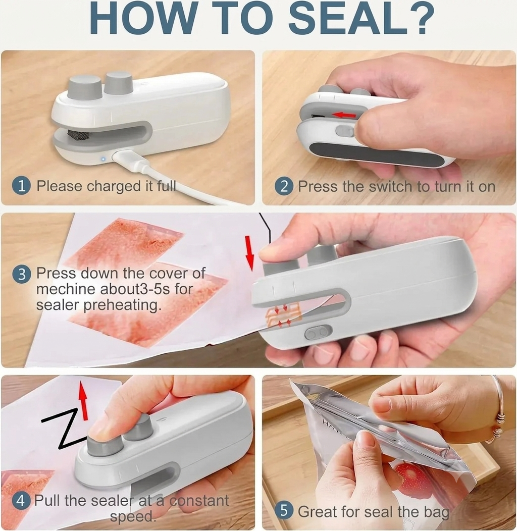 Mini Snack Bag Sealer