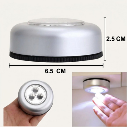 3 Led Mini Push Light
