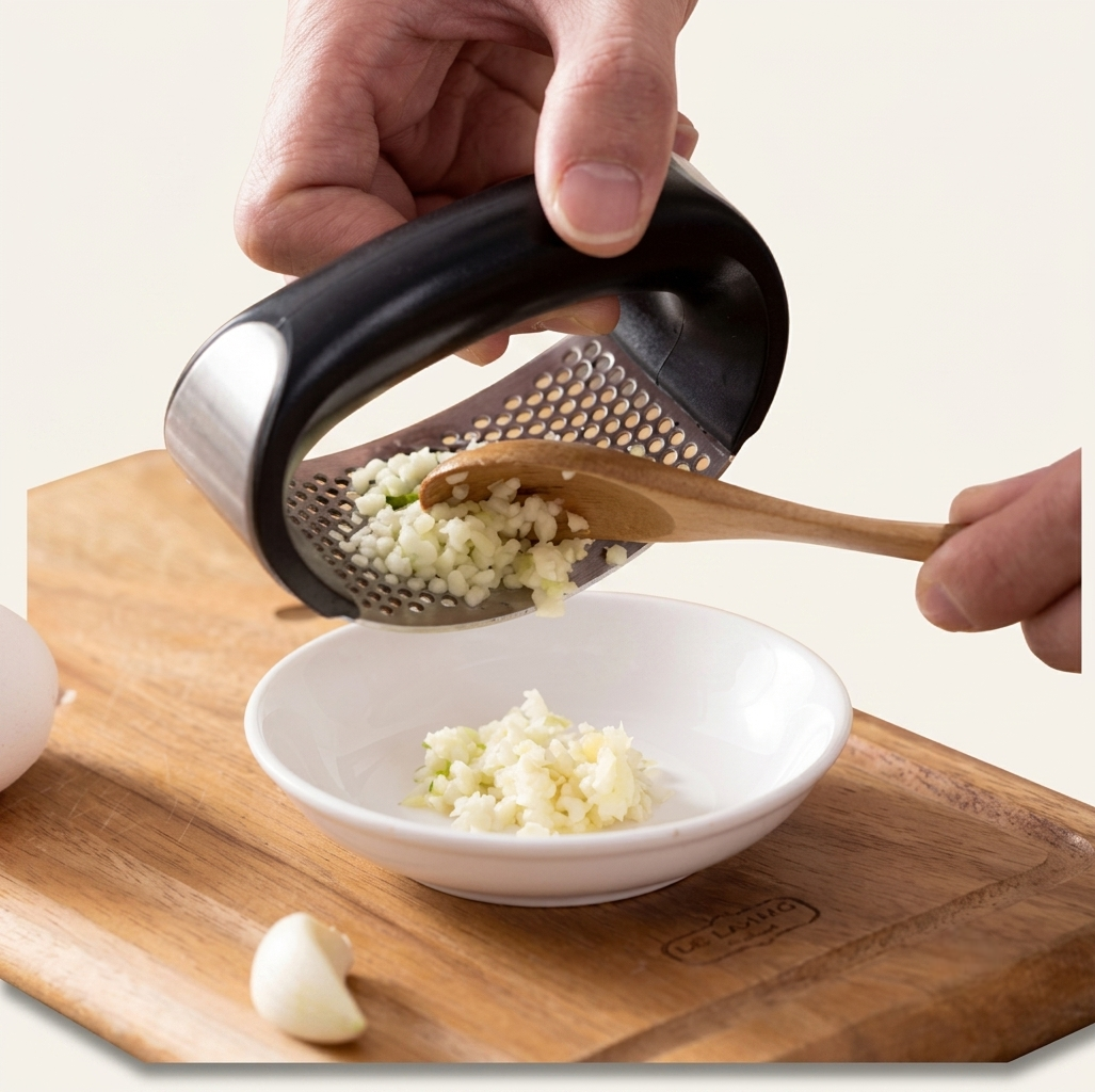 Garlic Press Crusher