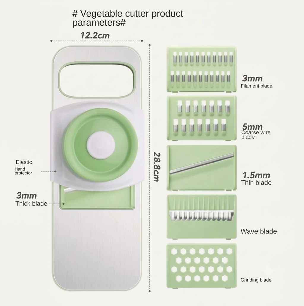 5 in 1 Vegetable Cutter