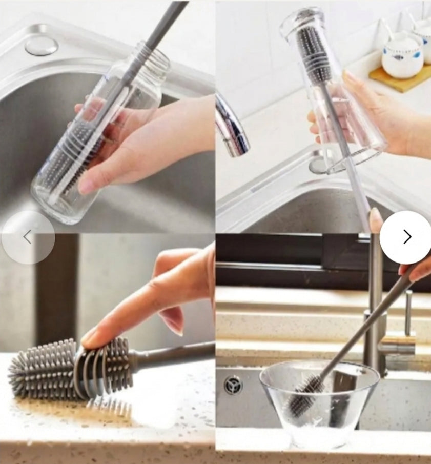 Silicon Bottle & Glass Cleaning Brush