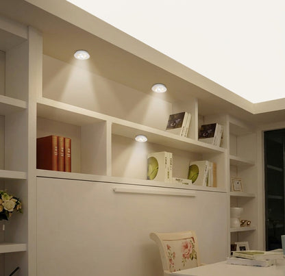 LED Light With Remote Control (3 Pcs)