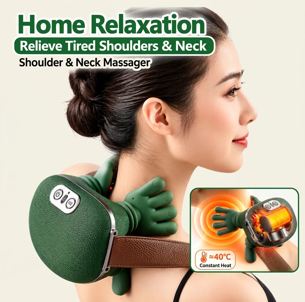 Multi-Functional Electric Neck and Shoulder Massager