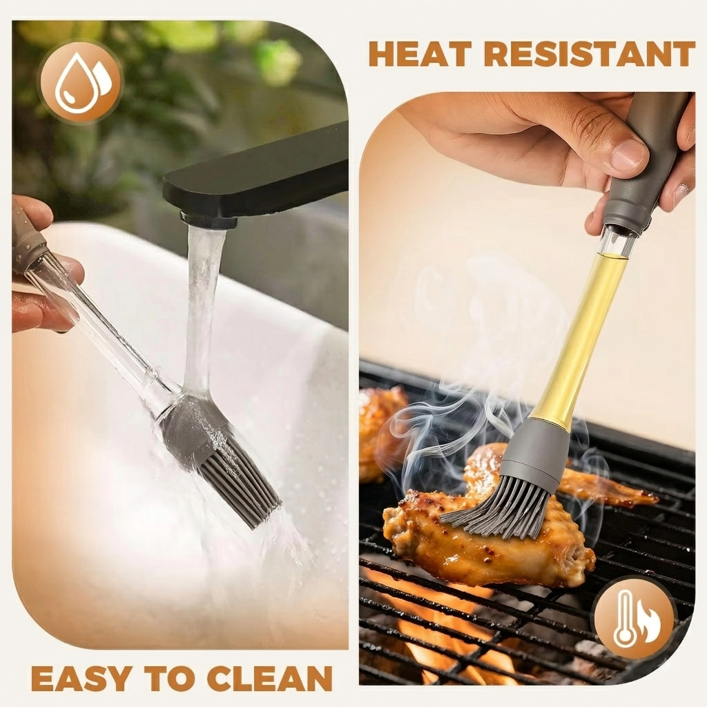 Silicone Basting & Oil Brush