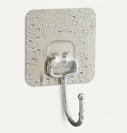 Large Adhesive Hooks (10 Pcs)