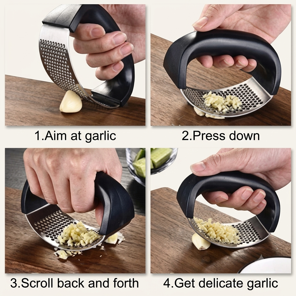 Garlic Press Crusher
