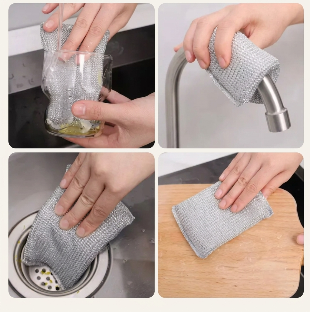 Silver Cleaning Sponge