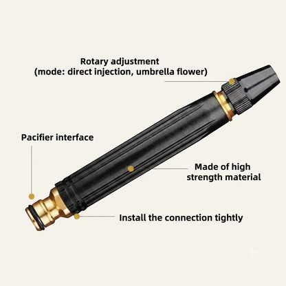 Water Pressure Nozzle