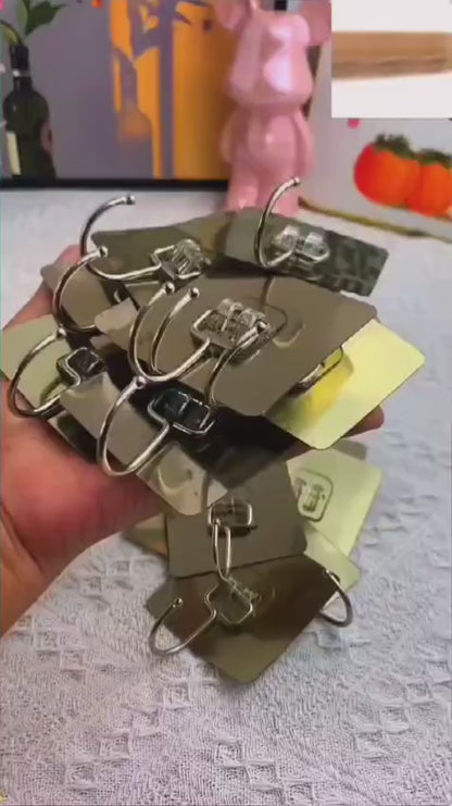 Large Adhesive Hooks (10 Pcs)